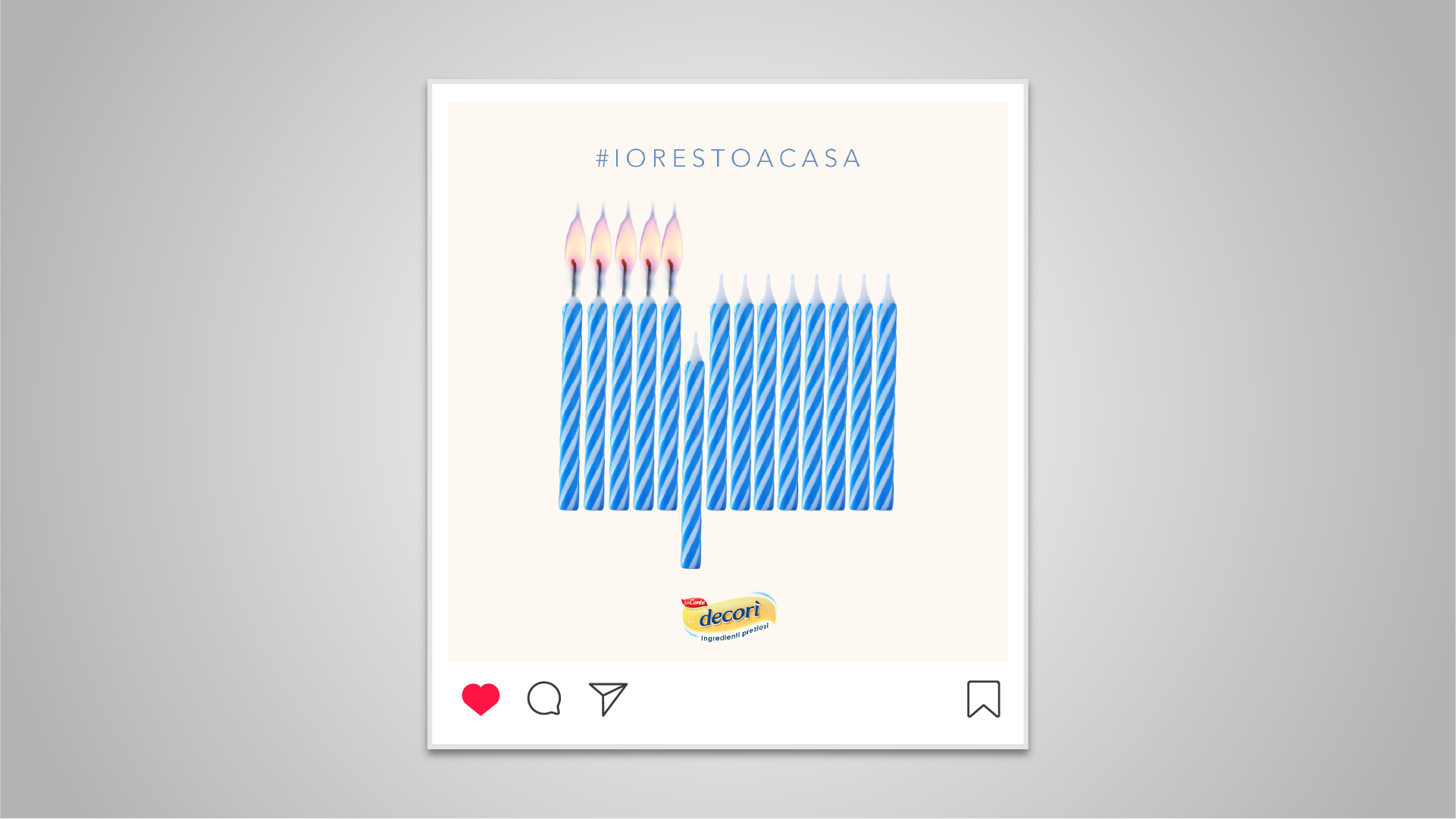 candele decorì post